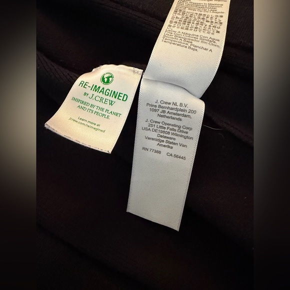 J. Crew Chelsea Sweater Blazer Black - Picture 9 of 12